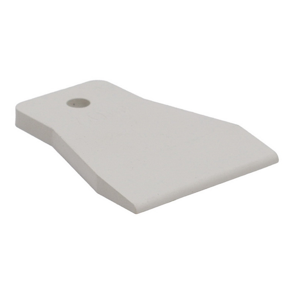 Шпатель резиновый белый 80мм /500/ "Т4Р" Россия